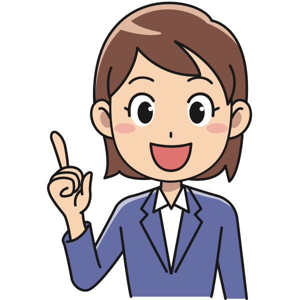 SVG Woman with an idea