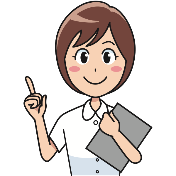 SVG Woman with clipboard