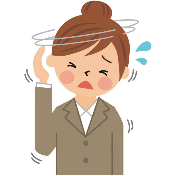 SVG Woman with headache