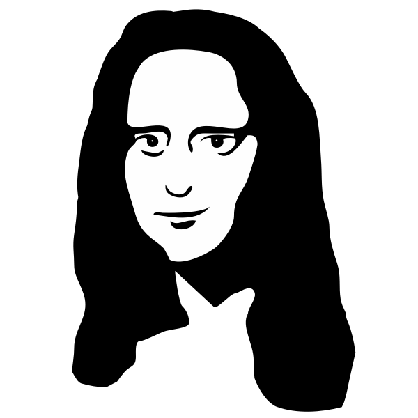 SVG Woman039s portrait