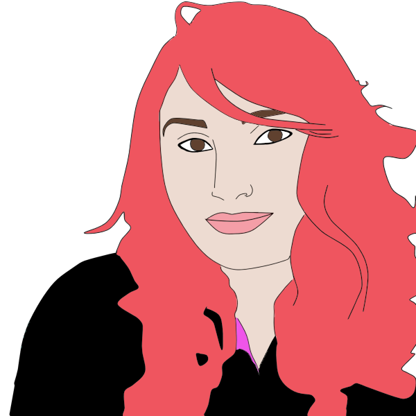 SVG Womans Portrait 14