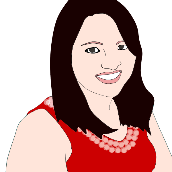 SVG Womans Portrait 15
