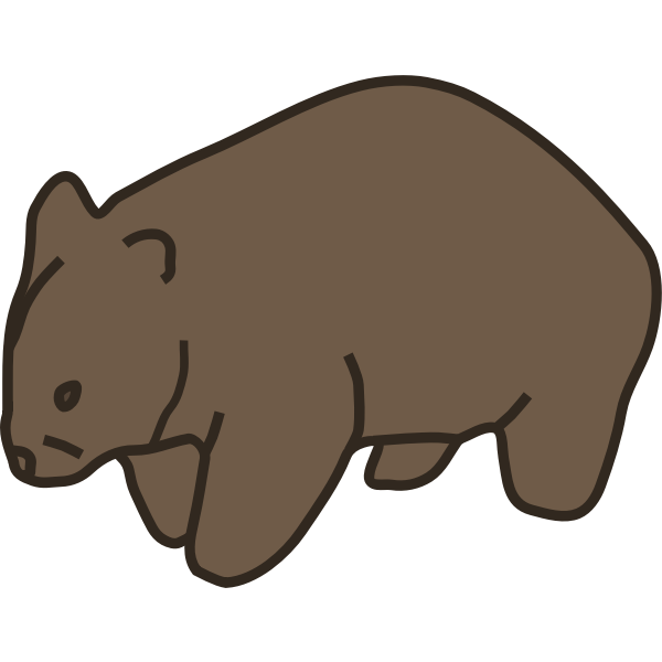 SVG Wombat