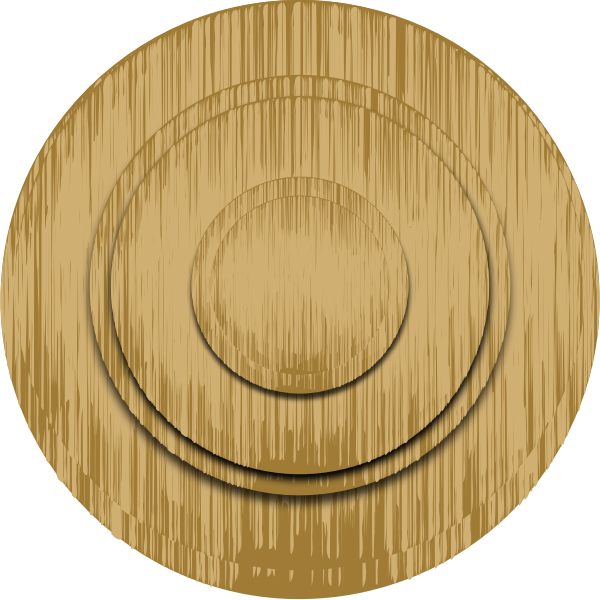 SVG Wood target