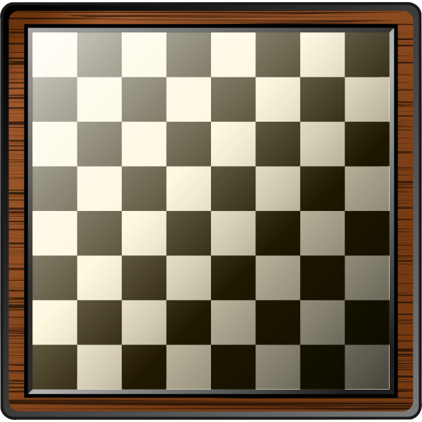 SVG Wooden chessboard