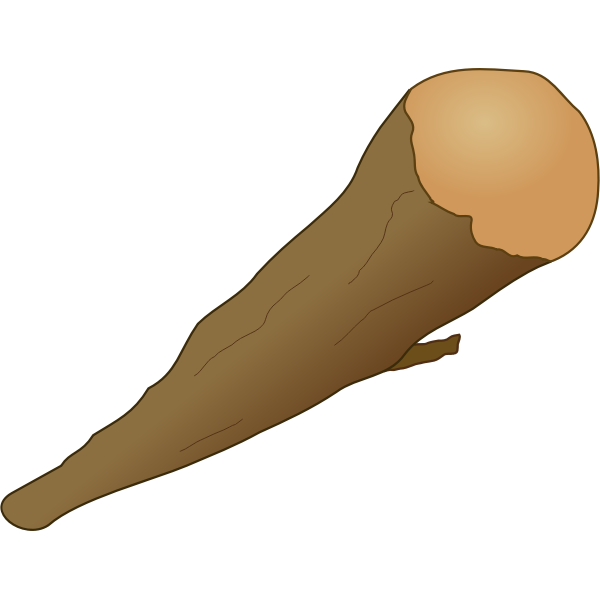 SVG Wooden club