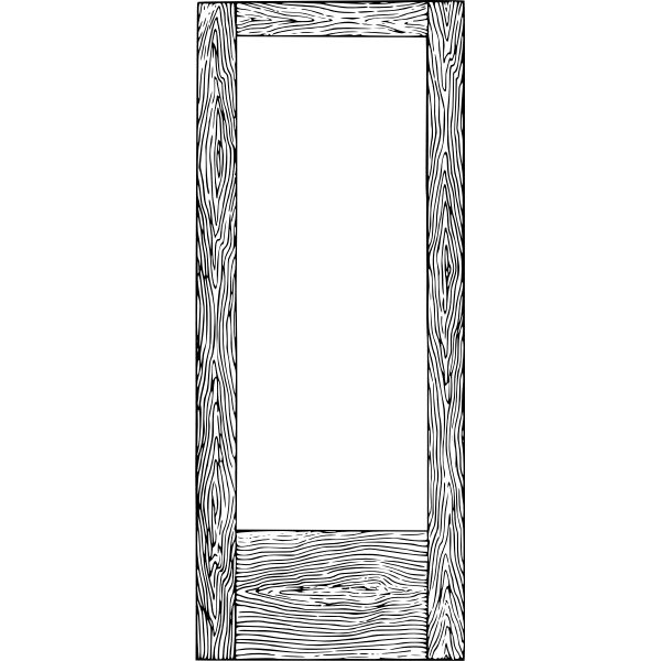 SVG Wooden Frame