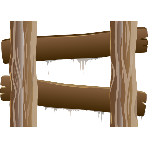 SVG Wooden ladder