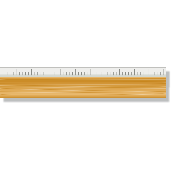 SVG wooden ruler