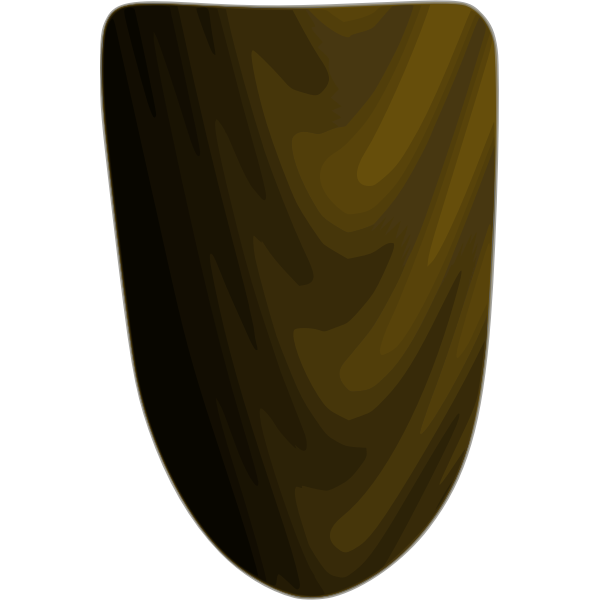 SVG Wooden Shield
