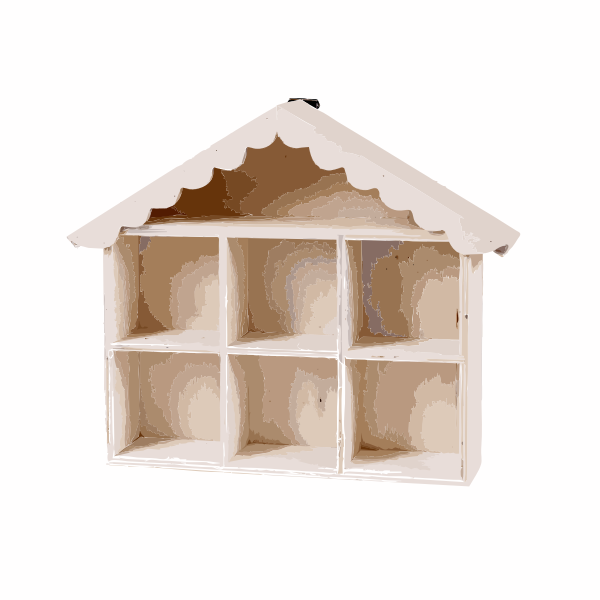 SVG Wooden toy house