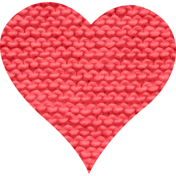 SVG Wool heart
