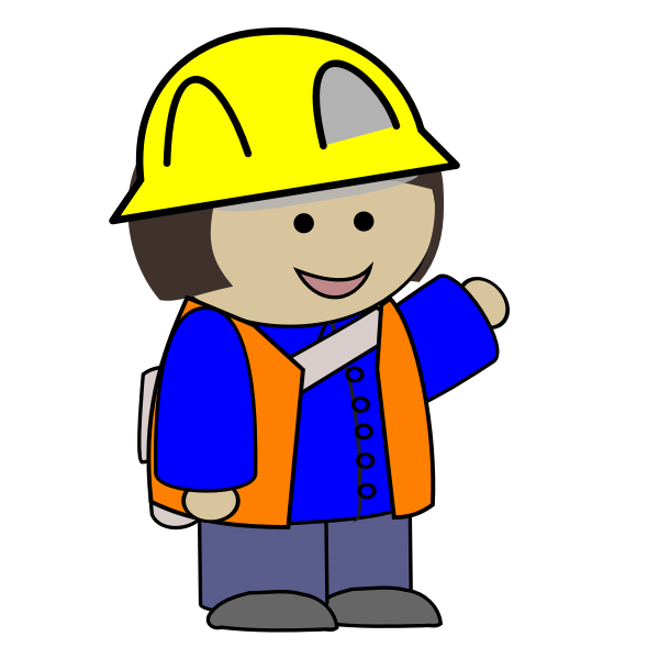 SVG Working kid