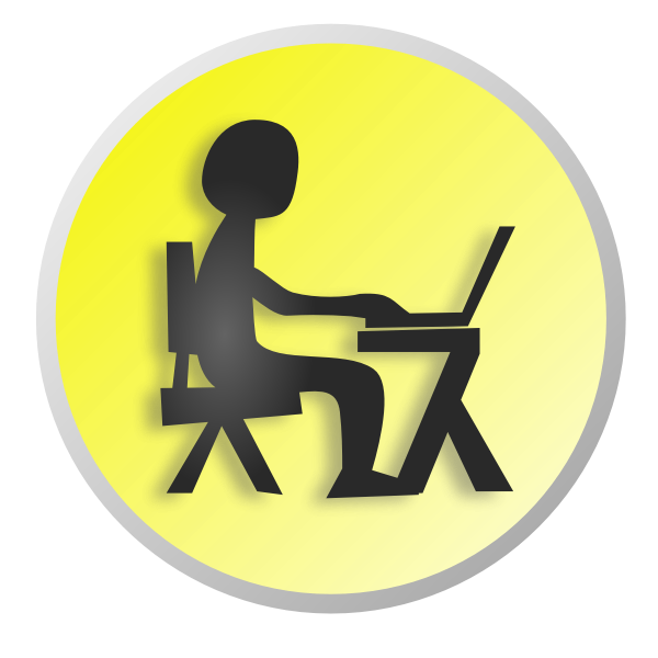 SVG Working with laptop