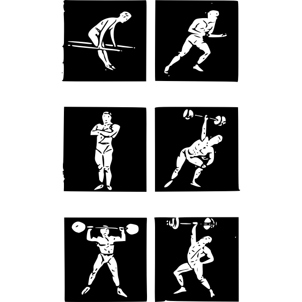 SVG Workout icons