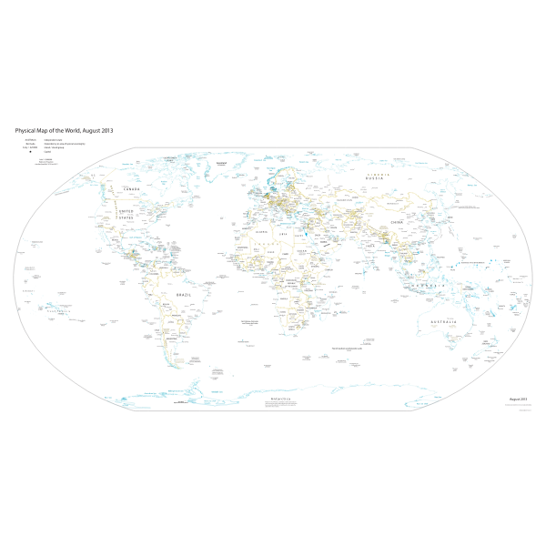 SVG World Map 2013