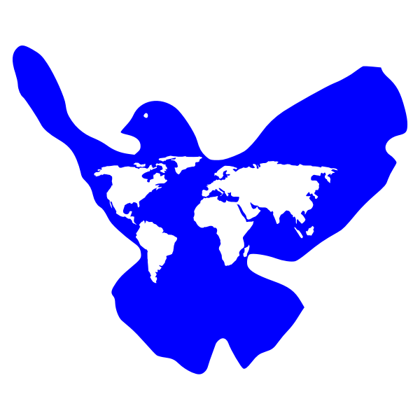 SVG world peace dove