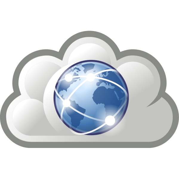 SVG World Wide Web icon vector sign