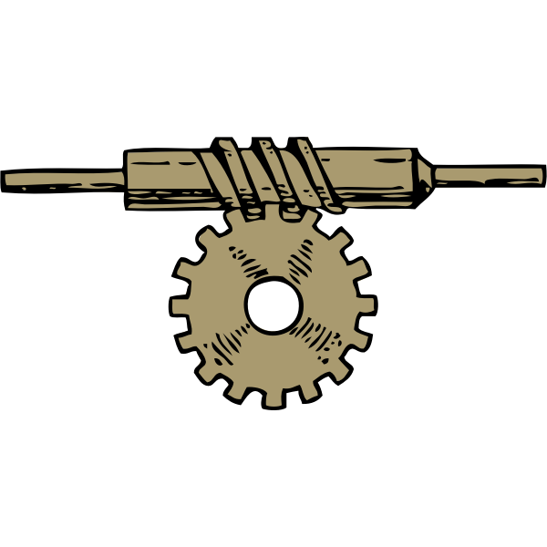 SVG worm gear