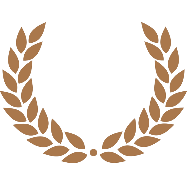 SVG Wreath brown color