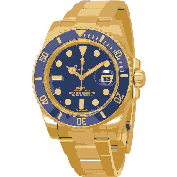 SVG Wristwatch