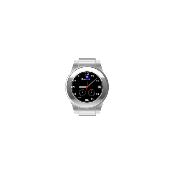 SVG Wristwatch vector image