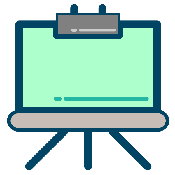 SVG Writing board icon