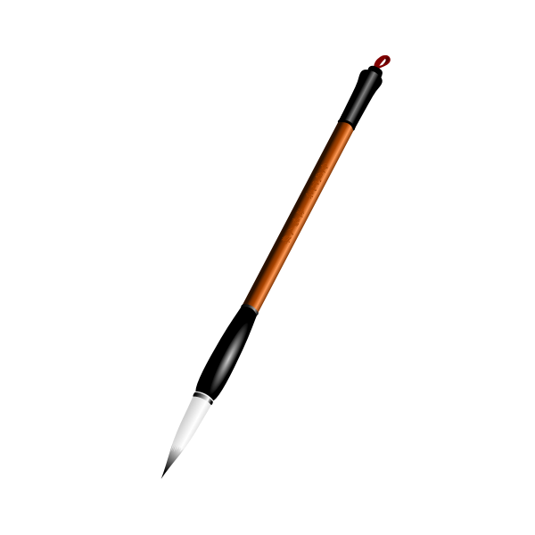 SVG Writing brush