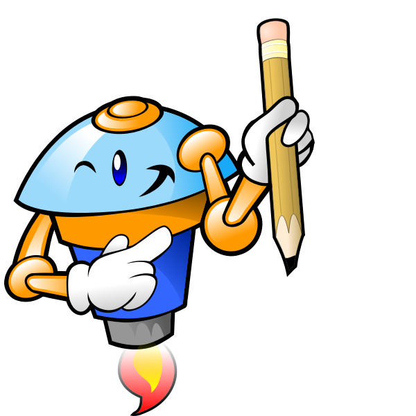 SVG Writing character
