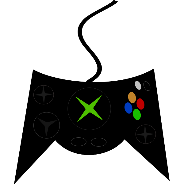 SVG Xbox controller