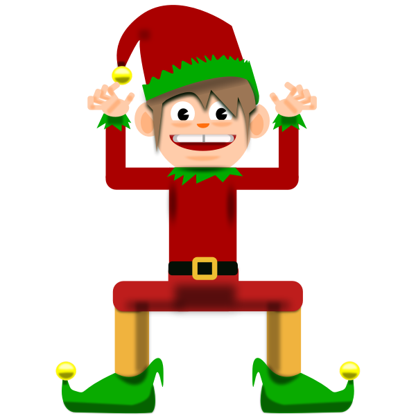 SVG Xmas Elf
