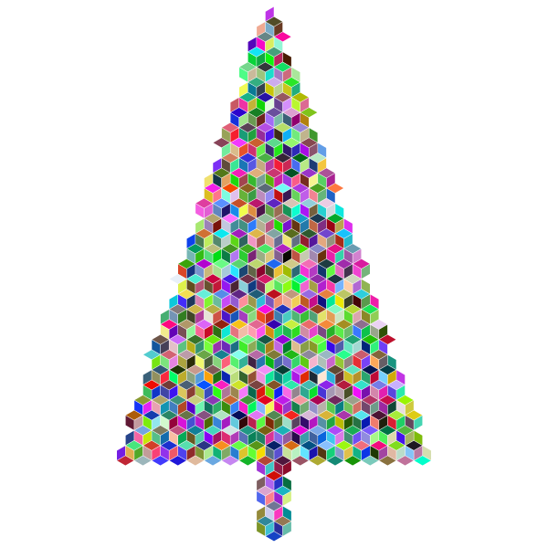 SVG Xmas tree