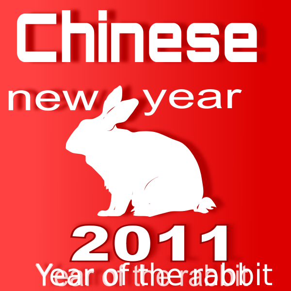 SVG Year of the rabbit