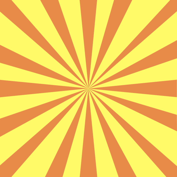 SVG Yellow and orange poster stripes