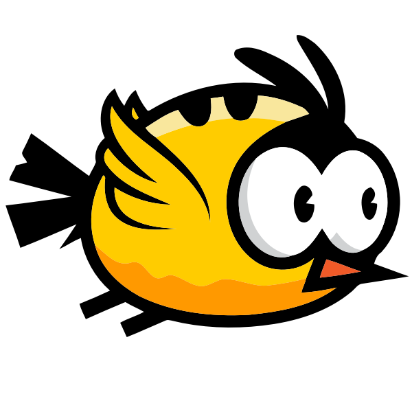 SVG Yellow bird