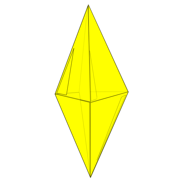SVG Yellow crystal