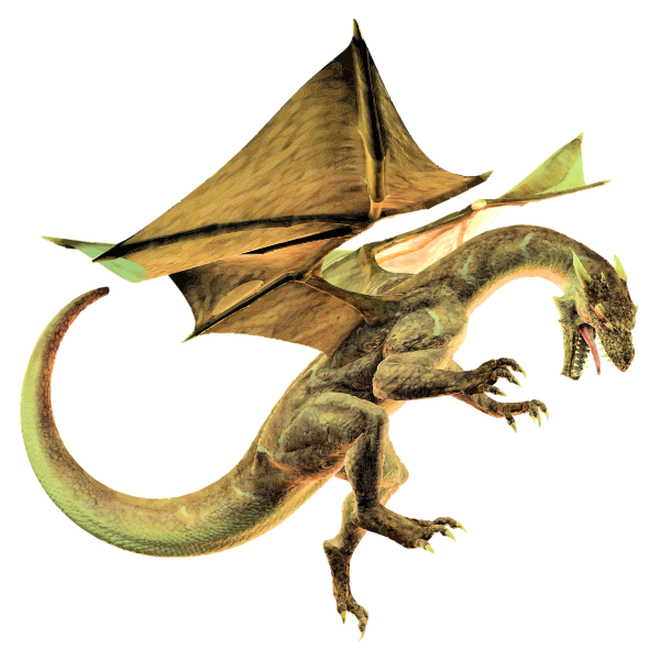 SVG Yellow dragon