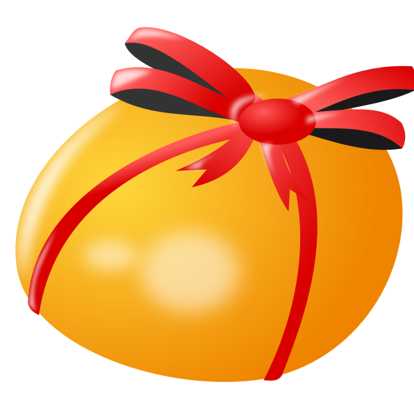 SVG Yellow Easter egg