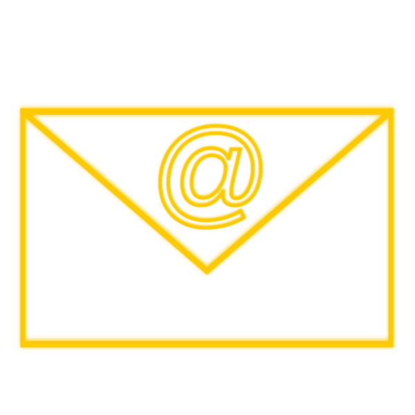 SVG Yellow envelope