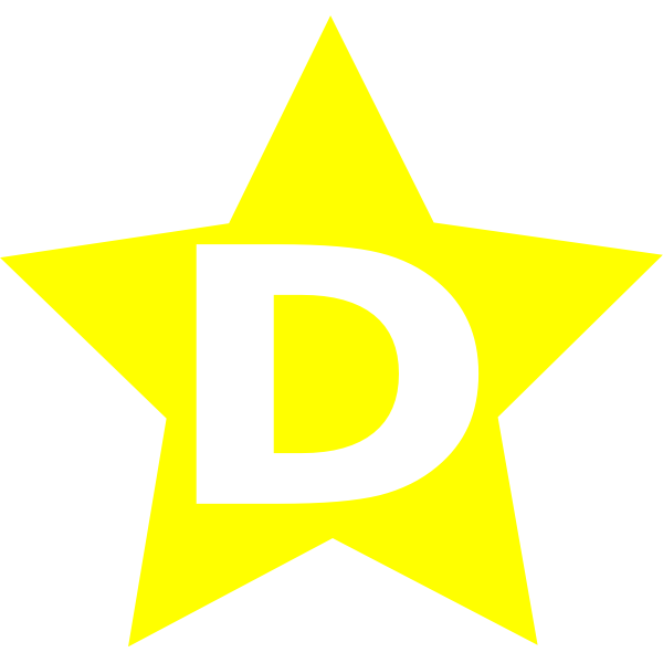 SVG Yellow firefighting symbol