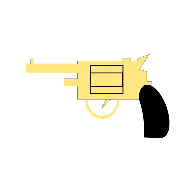 SVG Yellow gun image
