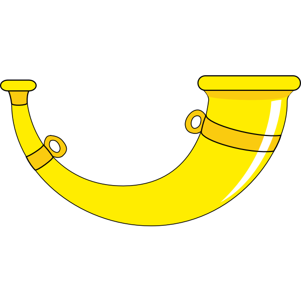 SVG Yellow horn