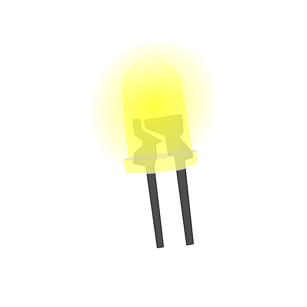 SVG Yellow LED lamp