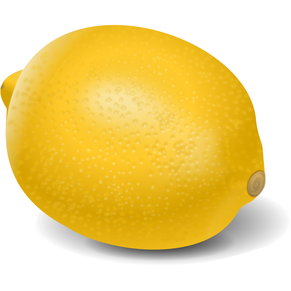 SVG Yellow lemon