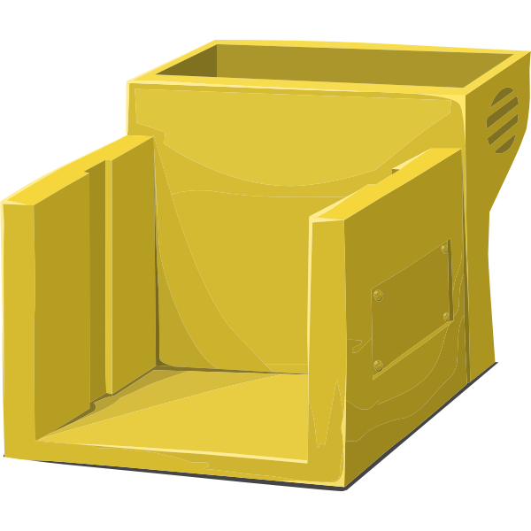SVG Yellow machine image