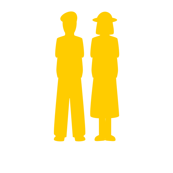 SVG Yellow pair