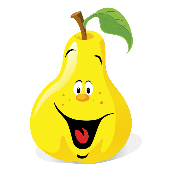 SVG Yellow pear