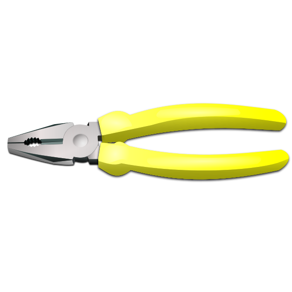 SVG Yellow pliers