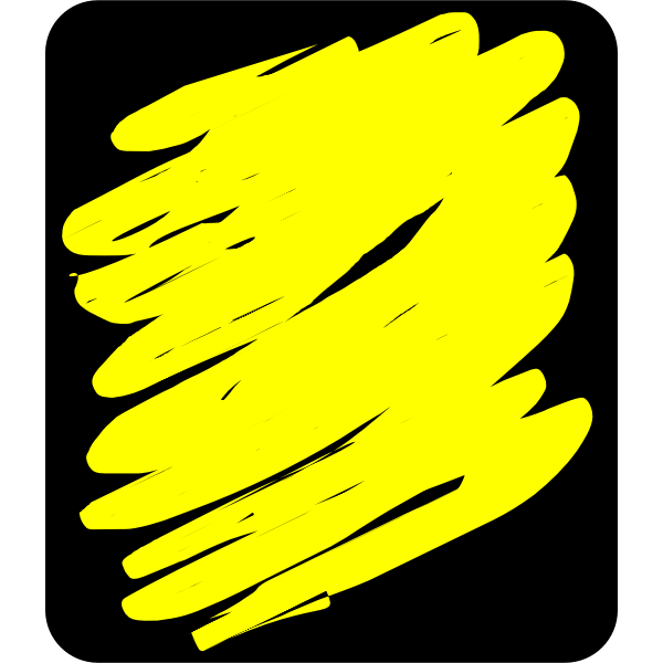SVG Yellow scribble