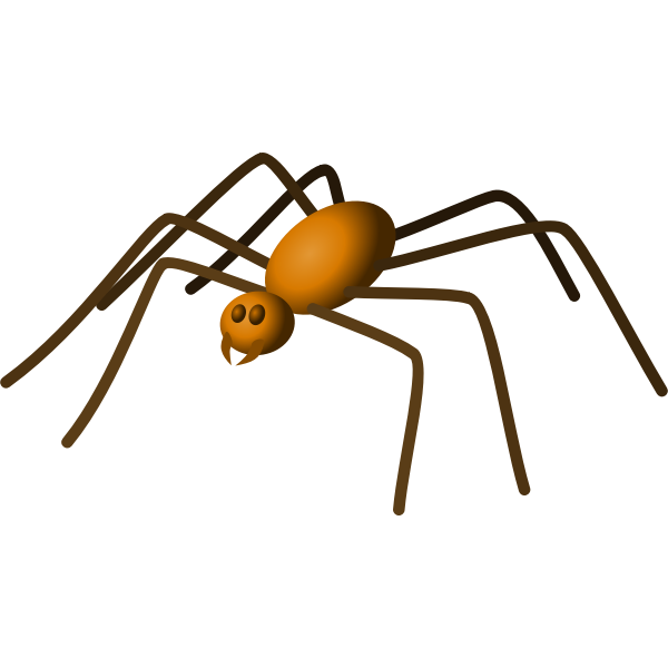 SVG Yellow spider